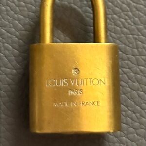 Louis Vuitton Gold Padlock